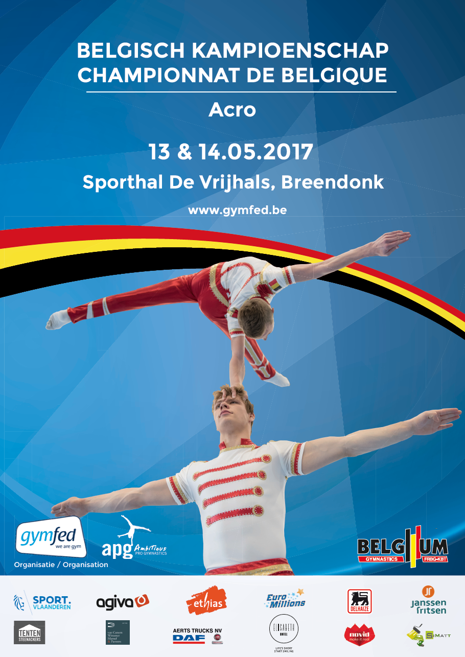 ACRO - Belgisch Kampioenschap A- en B-niveau